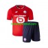 LOSC Lille Voetbalshirt Kleuters/Kids Thuis Tenue 2024-2025 Korte Mouw