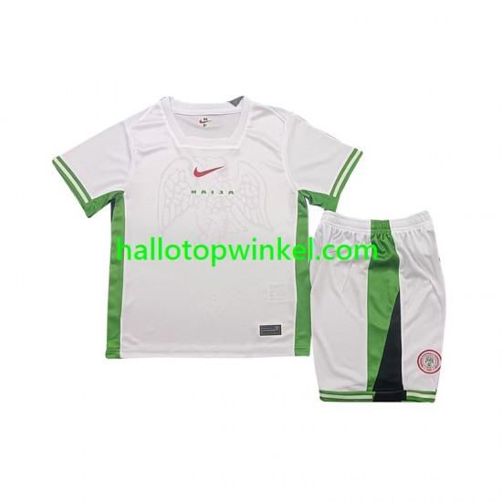 Nigeria Voetbalshirt Kleuters/Kids Thuis Tenue 2024 Korte Mouw