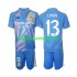 Real Madrid Voetbalshirt Andriy Lunin 13 Doelman Kleuters/Kids Thuis Tenue 2024-2025 Korte Mouw