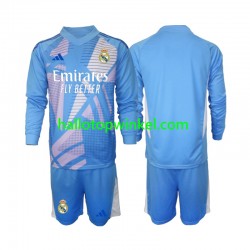 Real Madrid Voetbalshirt Doelman Kleuters/Kids Thuis Tenue 2024-2025 Lange Mouw