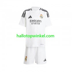 Real Madrid Voetbalshirt Kleuters/Kids Thuis Tenue 2024-2025 Korte Mouw