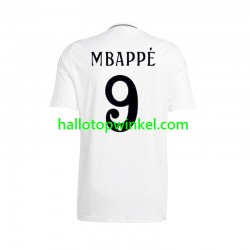 Real Madrid Voetbalshirt Kylian Mbappé  9 Heren Thuis Tenue 2024-2025 Korte Mouw
