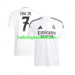 Real Madrid Voetbalshirt Vinicius Junior 7 Heren Thuis Tenue 2024-2025 Korte Mouw