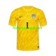 Slovenië Voetbalshirt Jan Oblak 1 Doelman Heren Thuis Tenue Euro 2024 Korte Mouw