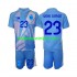 Spanje Voetbalshirt Unai Simon 23 Doelman Kleuters/Kids Thuis Tenue Euro 2024 Korte Mouw