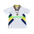 Zweden Voetbalshirt Retro Heren Uit Tenue 1994 Korte Mouw