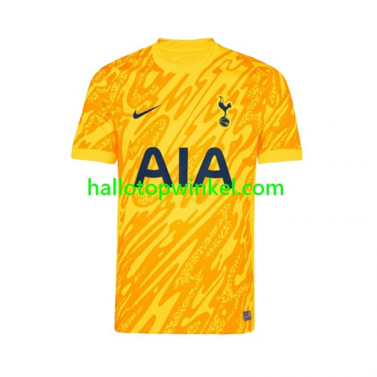 Tottenham Hotspur Voetbalshirt Doelman Heren Thuis Tenue 2024-2025 Korte Mouw