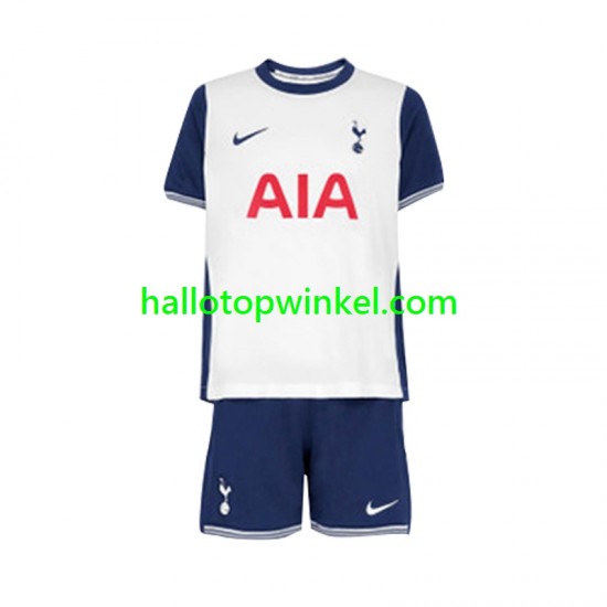 Tottenham Hotspur Voetbalshirt Kleuters/Kids Thuis Tenue 2024-2025 Korte Mouw