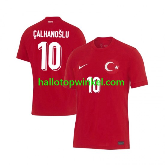 Turkije Voetbalshirt Hakan Calhanoglu 10 Heren Uit Tenue Euro 2024 Korte Mouw
