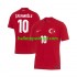 Turkije Voetbalshirt Hakan Calhanoglu 10 Heren Uit Tenue Euro 2024 Korte Mouw