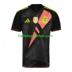 Argentinië Voetbalshirt Copa America 2024  Doelman Heren Thuis Tenue  Korte Mouw