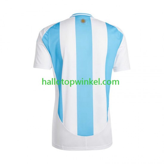 Argentinië Voetbalshirt Copa America 2024  Heren Thuis Tenue  Korte Mouw