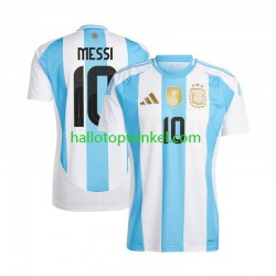 Argentinië Voetbalshirt Lionel Messi 10 Copa America 2024  Heren Thuis Tenue  Korte Mouw