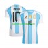 Argentinië Voetbalshirt Lionel Messi 10 Copa America 2024  Heren Thuis Tenue  Korte Mouw