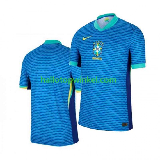 Brazilië Voetbalshirt Copa America 2024  Heren Uit Tenue  Korte Mouw