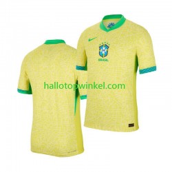 Brazilië Voetbalshirt Copa America 2024  Heren Thuis Tenue  Korte Mouw