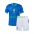 Brazilië Voetbalshirt Copa America 2024  Kleuters/Kids Uit Tenue  Korte Mouw