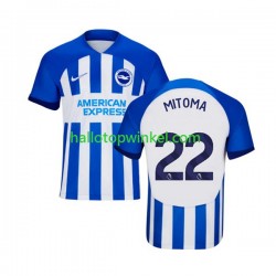 Brighton & Hove Albion Voetbalshirt Mitoma 22 Heren Thuis Tenue 2023-2024 Korte Mouw