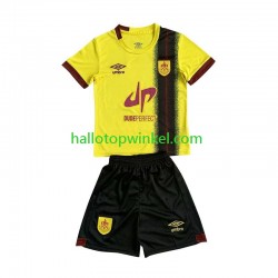 Voetbalshirt Burnley Kleuters/Kids Uit Tenue 2023-2024 Korte Mouw
