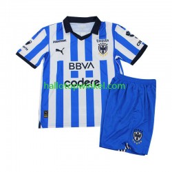CF Monterrey Voetbalshirt Kleuters/Kids Thuis Tenue 2023-2024 Korte Mouw