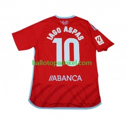 Celta de Vigo Voetbalshirt Iago Aspas 10 Heren Uit Tenue 2023-2024 Korte Mouw