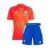 Chili Voetbalshirt Copa America 2024  Kleuters/Kids Uit Tenue  Korte Mouw