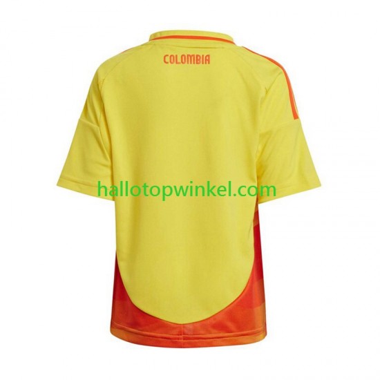 Colombia Voetbalshirt Copa America 2024  Heren Thuis Tenue  Korte Mouw