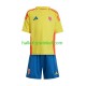 Colombia Voetbalshirt Copa America 2024  Kleuters/Kids Thuis Tenue  Korte Mouw