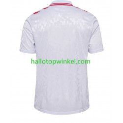 Denemarken Voetbalshirt Heren Uit Tenue Euro 2024 Korte Mouw