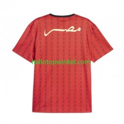 Egypte Voetbalshirt Heren Thuis Tenue 2024 Korte Mouw