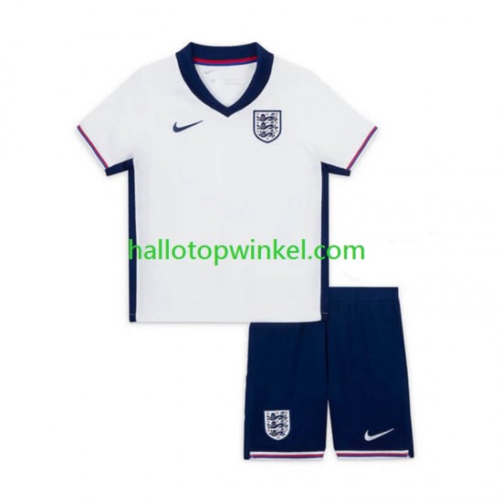Engeland Voetbalshirt Kleuters/Kids Thuis Tenue Euro 2024 Korte Mouw