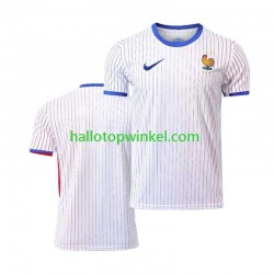 Frankrijk Voetbalshirt Heren Uit Tenue Euro 2024 Korte Mouw