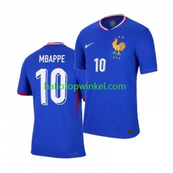 Frankrijk Voetbalshirt Mbappé Kylian 10 Heren Thuis Tenue Euro 2024 Korte Mouw