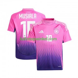 Duitsland Voetbalshirt Jamal Musiala 10 Heren Uit Tenue Euro 2024 Korte Mouw