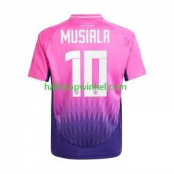 Duitsland Voetbalshirt Jamal Musiala 10 Heren Uit Tenue Euro 2024 Korte Mouw