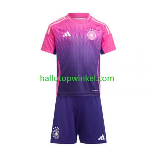 Duitsland Voetbalshirt Kleuters/Kids Uit Tenue Euro 2024 Korte Mouw