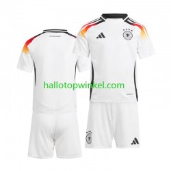 Duitsland Voetbalshirt Kleuters/Kids Thuis Tenue Euro 2024 Korte Mouw