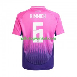 Duitsland Voetbalshirt Kimmich 6 Heren Uit Tenue Euro 2024 Korte Mouw
