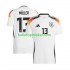 Duitsland Voetbalshirt Thomas Muller 13 Heren Thuis Tenue Euro 2024 Korte Mouw