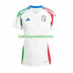 Italië Voetbalshirt Dames Uit Tenue Euro 2024 Korte Mouw