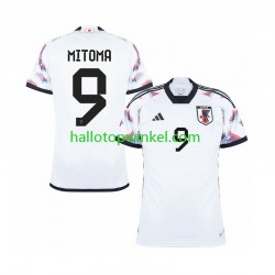 Japan Voetbalshirt MITOMA 9 Heren Uit Tenue WK 2022 Korte Mouw