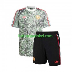 Manchester United Voetbalshirt Stone Roses Kleuters/Kids Thuis Tenue 2023-2024 Korte Mouw
