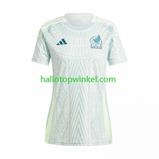Mexico Voetbalshirt Copa America 2024  Dames Uit Tenue  Korte Mouw