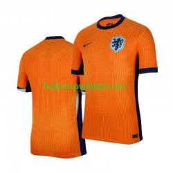 Nederland Voetbalshirt Heren Thuis Tenue Euro 2024 Korte Mouw