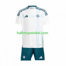 Noord-Ierland Voetbalshirt Kleuters/Kids Uit Tenue 2024 Korte Mouw
