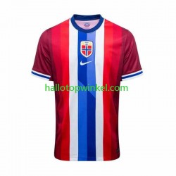 Noorwegen Voetbalshirt Heren Thuis Tenue 2024 Korte Mouw