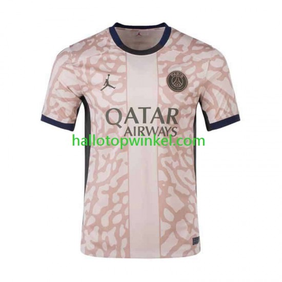 Paris Saint-Germain Voetbalshirt Heren Vierde Tenue 2023-2024 Korte Mouw