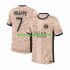Paris Saint-Germain Voetbalshirt Mbappé Kylian 7 Heren Vierde Tenue 2023-2024 Korte Mouw