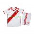 Peru Voetbalshirt Kleuters/Kids Thuis Tenue 2023 Korte Mouw