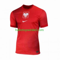 Polen Voetbalshirt Heren Uit Tenue 2024 Korte Mouw